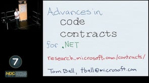 Advances in Code Contracts for .NET