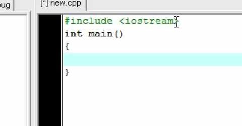 C++ Tutorial 2 – The Basic Syntax and Functions