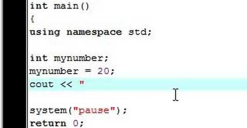 C++ Tutorial 3 – Declaration Statements and Variables