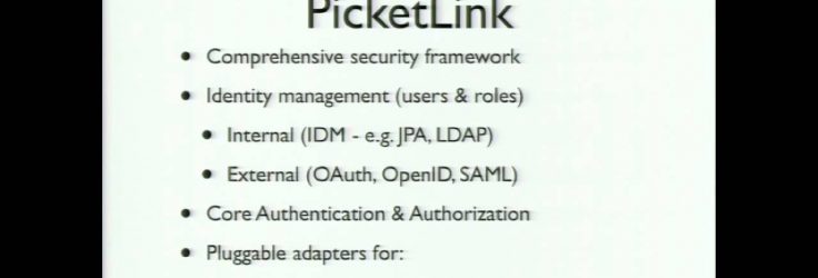 Front-to-Back Security for Mobile, HTML5 and Java EE