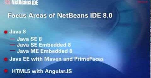 Overview of NetBeans IDE 8