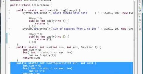 Refactoring in Eclipse