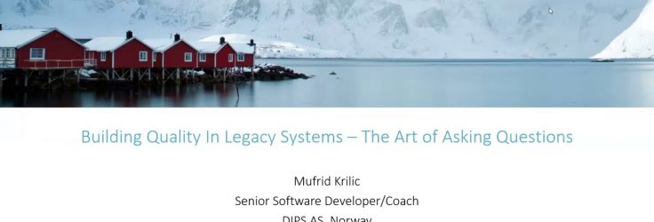 Building Quality in Legacy Software Systems